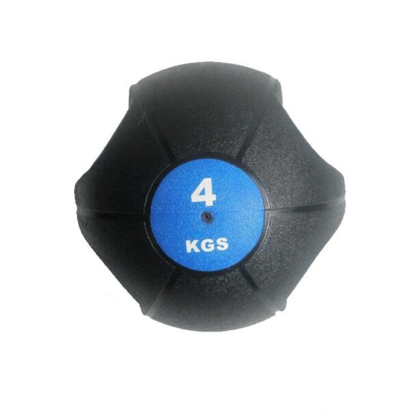 Míč medicinbal dual grip 4 kg AKCE