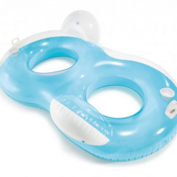 Kruh plavecký nafukovací INTEX 56800 Double 198x117 cm