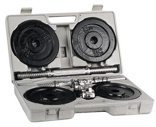 Nakládací SET činek v kufříku SEDCO DBS1202 2x10 kg