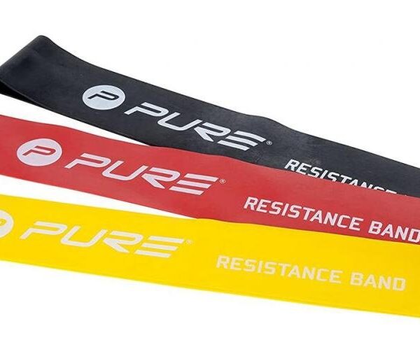 Odporová fitness aerobic guma P2I SET 3 ks - 30 x 5 cm