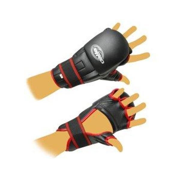 Rukavice Kung-fu PU597 EFFEA velikost L, M, S, XL červeno/černé