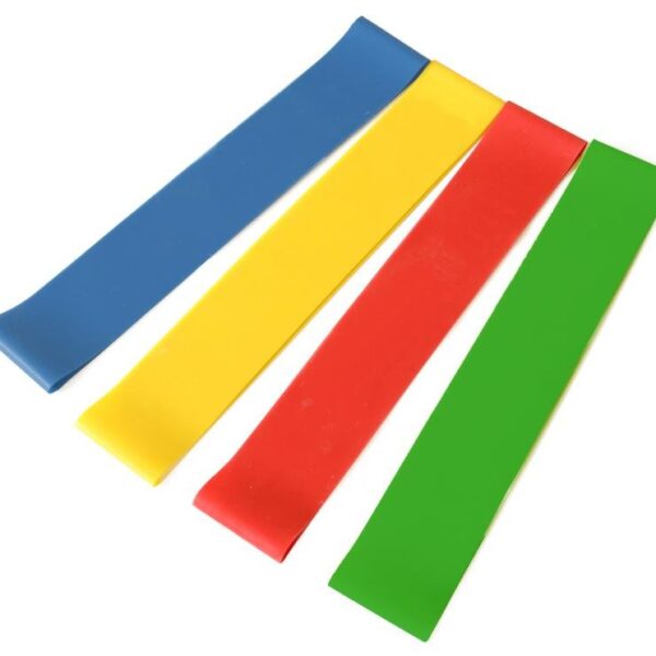 Odporová posilovací / aerobic gumy SET 4 KS - SEDCO