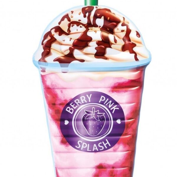 Nafukovací Lehátko INTEX Berry pink splash 198 x 107 cm