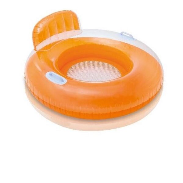 Sedátko nafukovací do vody Intex 56512 červené 102 cm