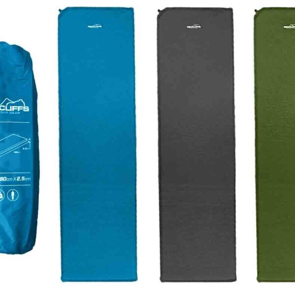 Samonafukovací karimatka Redcliffs 180x50x2,5 cm