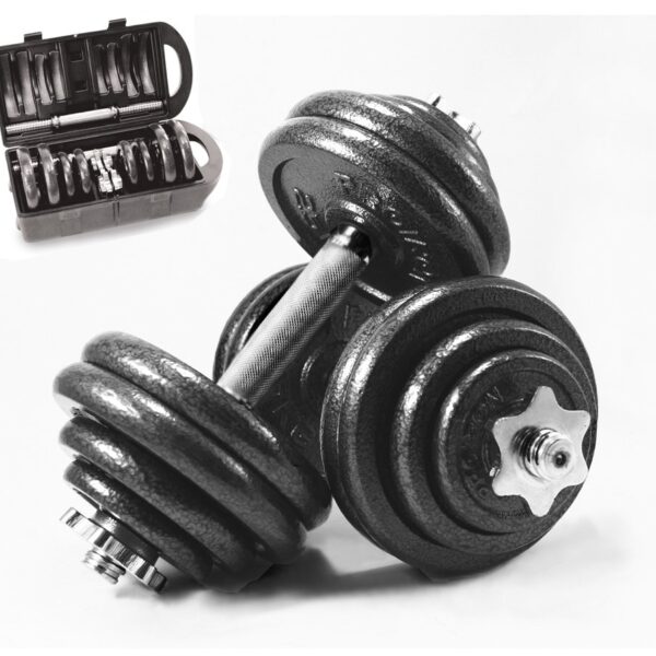 Činka SEDCO nakládací SET 2 x 15 kg v kufříku/boxu